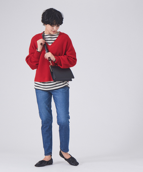 upperhights(アッパーハイツ)の「Upperhights THE STELLA 2(デニムパンツ・レディース・ブラック/インディゴブルー・25/22/24/23/21)」の16枚目の写真