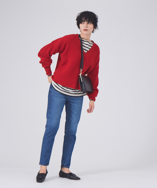 upperhights(アッパーハイツ)の「Upperhights THE STELLA 2(デニムパンツ・レディース・ブラック/インディゴブルー・25/22/24/23/21)」の17枚目の写真