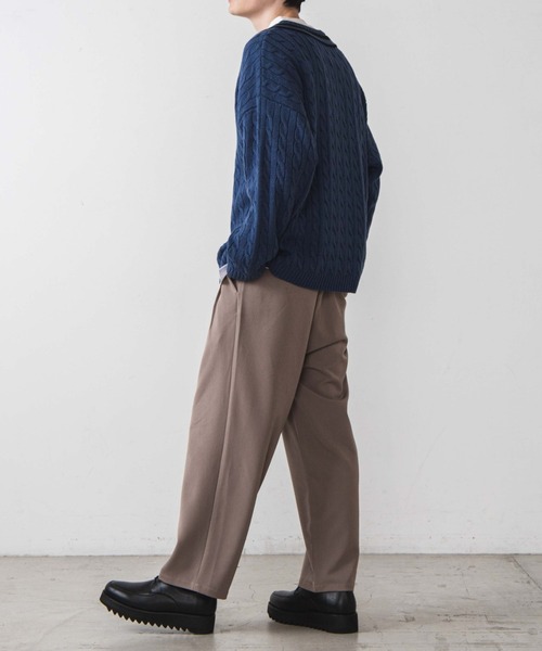 WEGO（ウィゴー）の「WEGO/ケーブルチルデンセーター（ニット/セーター・メンズ・ホワイト/ブラック/ベージュ/ブルー系その他・MEDIUM/LARGE）」の16枚目の写真