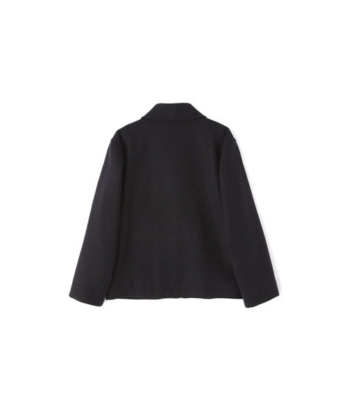 MHL. BASIC WOOL MELTON【マーガレットハウエル】 MHL./BASIC WOOL MELTON WOMENS (BLACK)