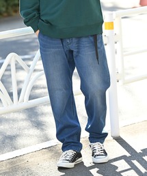 NAVY | RUN DENIM ストレッチ クライミングジョガーパンツ(その他パンツ)