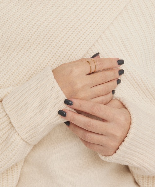 CENE（セネ）の「【CENE】セネ/ ダブルスリムライン リング（リング・レディース・ゴールド・#11/#13/#9）」の6枚目の写真