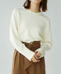 SAISON DE PAPILLON | ベーシックハイゲージニットプルオーバー(ニット/セーター)