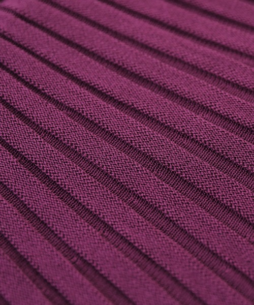 n'OrLABEL（ノアールレーベル）の「『あぜ編みニットフレアスカート』（スカート・レディース・ブラック/グリーン/マスタード/プラム/オレンジ/ナチュラル/グレー・1/2）」の17枚目の写真