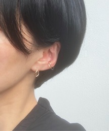 anq.（アンク）の「「anq.」K10・ラインイヤーカフ（イヤーカフ）」