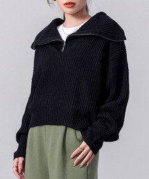 DAY CLOSET | レディース ハイネック/セーラーカラー2WAYニットセータートップス 秋冬(ニット/セーター)