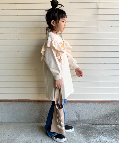 Kids フレアカレッジプリントチュニックワンピース ワンピース Ciaopanic Typy チャオパニックティピー のファッション通販 Zozotown