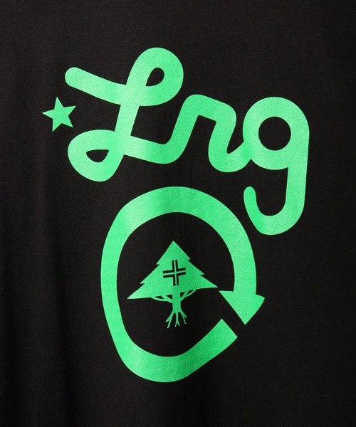 LRG(エルアールジー)の「LRG ロゴプリントロングスリーブTシャツ(Tシャツ/カットソー・メンズ・グレー/バーガンディー/ブラック・L/XL/M/2XL)」の6枚目の写真