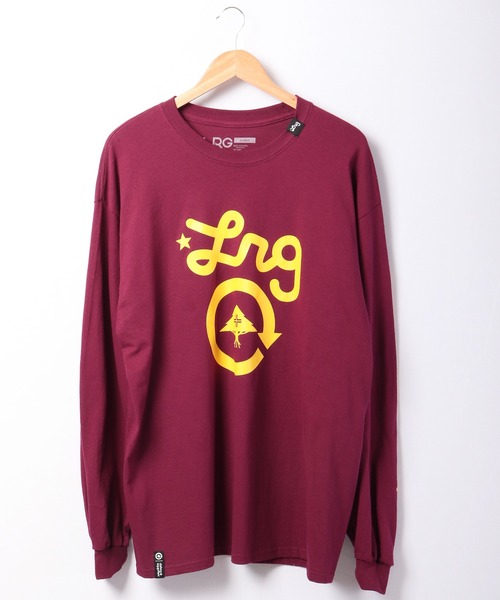 LRG(エルアールジー)の「LRG ロゴプリントロングスリーブTシャツ(Tシャツ/カットソー・メンズ・グレー/バーガンディー/ブラック・L/XL/M/2XL)」の16枚目の写真