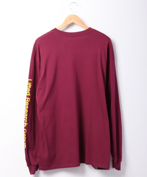 LRG(エルアールジー)の「LRG ロゴプリントロングスリーブTシャツ(Tシャツ/カットソー・メンズ・グレー/バーガンディー/ブラック・L/XL/M/2XL)」の17枚目の写真