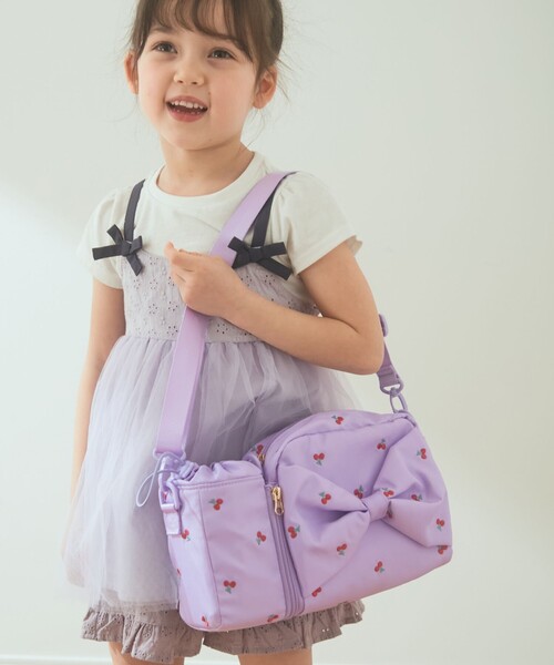 ANY（エニィ）の「３ＷＡＹボトルホルダー付 ショルダーバッグ（ショルダーバッグ・キッズ・ライラック系/ピンク系・F）」の2枚目の写真