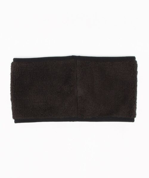 CHUMS(チャムス)の「CHUMS/チャムス Bonding Fleece Neck Warmer/ボンディングネックフリースウォーマー/ネックフリースウォーマー(マフラー・メンズ・ブラック/ベージュ・LARGE)」の3枚目の写真