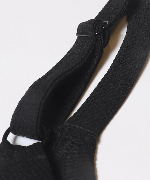 coca（coca）（コカ）の「キッズ エンボスジャンパースカート（ジャンパースカート・キッズ・ブラック・100/110/120/130/140/150）」の4枚目の写真