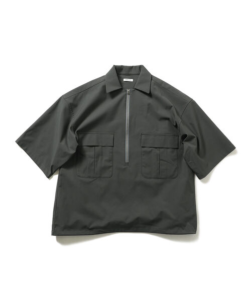 BEAMS LIGHTS（ビームスライツ）の「BEAMS LIGHTS / オニベジ ハーフジップ シャツ（シャツ/ブラウス・メンズ・チャコールグレー/パープル系その他・S/M/L）」の14枚目の写真