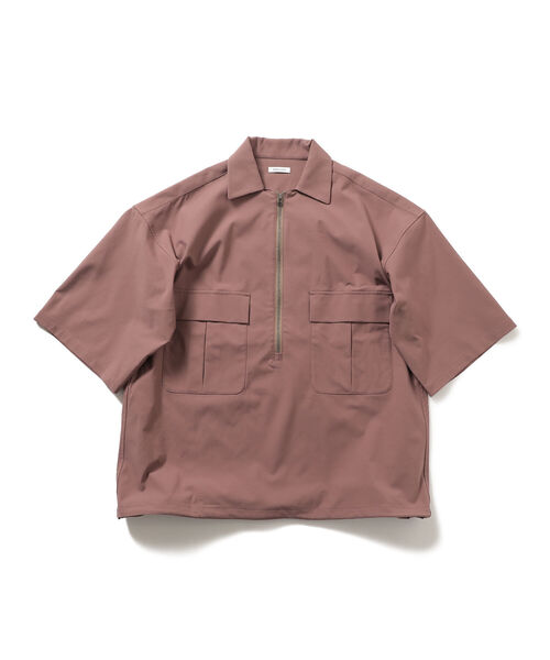 BEAMS LIGHTS（ビームスライツ）の「BEAMS LIGHTS / オニベジ ハーフジップ シャツ（シャツ/ブラウス・メンズ・チャコールグレー/パープル系その他・S/M/L）」の11枚目の写真