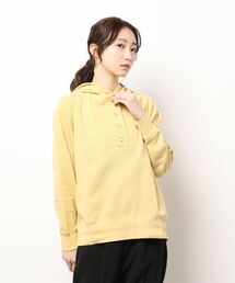 NICOLE white | スキッパーフードプルオーバー(パーカー)