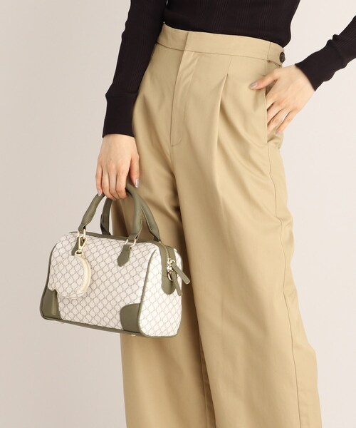 THE SHOP TK （ザ ショップ ティーケー ）の「◆モノグラムボストン（ボストンバッグ・レディース・ホワイト系8/ダークブラウン系5・99）」の12枚目の写真