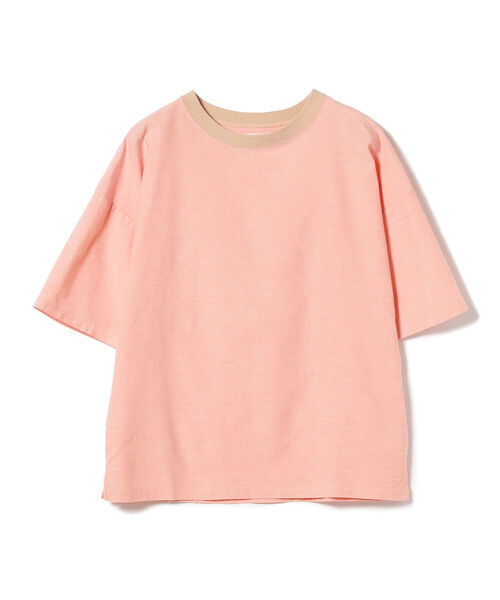 SETTO(セット)の「SETTO / FORD SHIRT プルオーバーシャツ(Tシャツ/カットソー・レディース・ブルー/ピンク・SMALL)」の3枚目の写真
