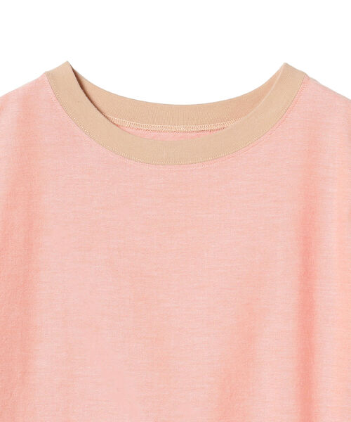 SETTO(セット)の「SETTO / FORD SHIRT プルオーバーシャツ(Tシャツ/カットソー・レディース・ブルー/ピンク・SMALL)」の4枚目の写真