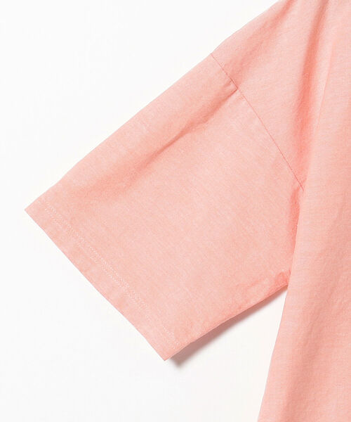 SETTO(セット)の「SETTO / FORD SHIRT プルオーバーシャツ(Tシャツ/カットソー・レディース・ブルー/ピンク・SMALL)」の5枚目の写真