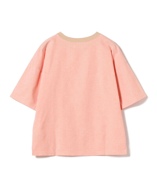 SETTO(セット)の「SETTO / FORD SHIRT プルオーバーシャツ(Tシャツ/カットソー・レディース・ブルー/ピンク・SMALL)」の7枚目の写真