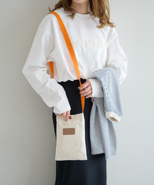 Wrangler（ラングラー）の「【Wrangler/ラングラー】ミニショルダーバッグ（ショルダーバッグ・レディース・ホワイト系その他/ブルー/レッド・FREE）」の11枚目の写真