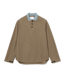 BEAMS T | WHIMSY SOCKS / RAGLAN POLO(ポロシャツ)