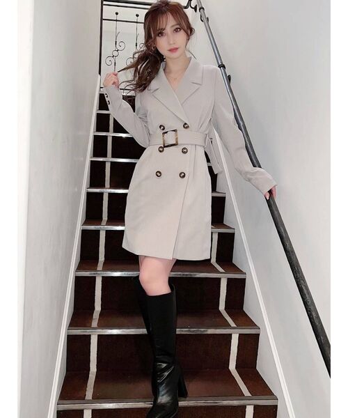 RESEXXY(リゼクシー)の「コルセットデザインジャケット(テーラードジャケット・レディース・ブラック/ベージュ/その他1・FREE)」の11枚目の写真