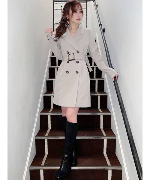 RESEXXY(リゼクシー)の「コルセットデザインジャケット(テーラードジャケット・レディース・ブラック/ベージュ/その他1・FREE)」の12枚目の写真