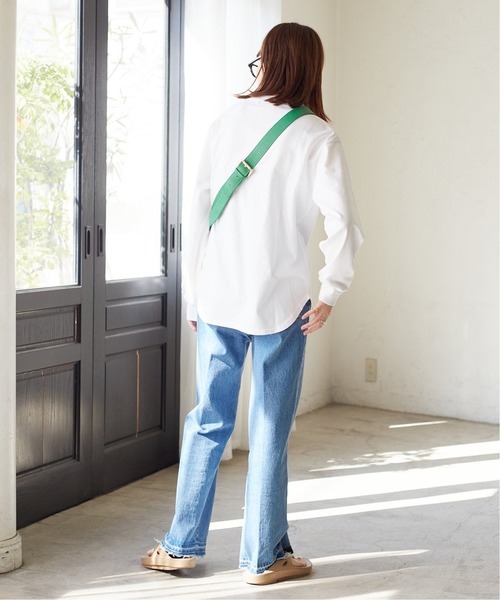 SLOBE IENA(スローブイエナ)の「CHARTRESロゴロンTEE◆(Tシャツ/カットソー・レディース・ホワイト/ベージュ・FREE)」の6枚目の写真