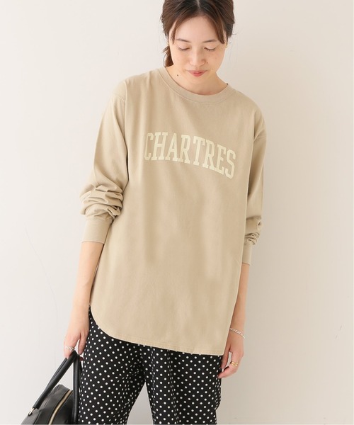 SLOBE IENA(スローブイエナ)の「CHARTRESロゴロンTEE◆(Tシャツ/カットソー・レディース・ホワイト/ベージュ・FREE)」の15枚目の写真