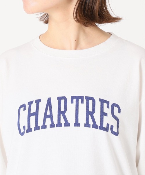 SLOBE IENA(スローブイエナ)の「CHARTRESロゴロンTEE◆(Tシャツ/カットソー・レディース・ホワイト/ベージュ・FREE)」の22枚目の写真