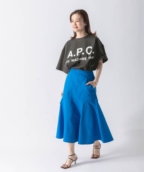 再入荷》【A.P.C. / アーペーセー】別注 オーバーサイズ ロゴ