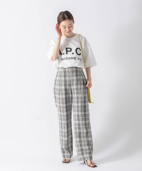 再入荷》【A.P.C. / アーペーセー】別注 オーバーサイズ ロゴプリント