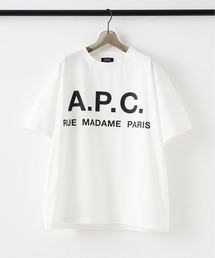 A.P.C. | 【A.P.C. / アーペーセー】別注 オーバーサイズ ロゴプリント Tシャツ(Tシャツ/カットソー)