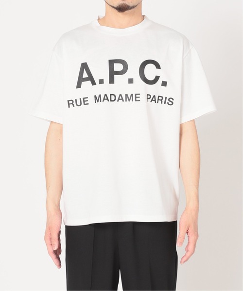 A.P.C. EDIFICE ビックロゴtシャツ A.P.C. / アーペーセー】417別注 ビッグロゴ Tシャツ（Tシャツ