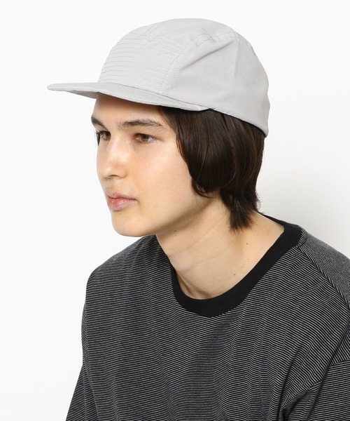 meanswhile（ミーンズワイル）の「meanswhile / ミーンズワイル　Water-repellent Jet Cap MW-HT21102（ハット・メンズ・ライトグレー・FREE）」の3枚目の写真