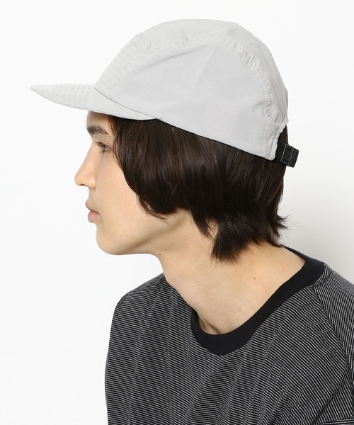 meanswhile（ミーンズワイル）の「meanswhile / ミーンズワイル　Water-repellent Jet Cap MW-HT21102（ハット・メンズ・ライトグレー・FREE）」の4枚目の写真