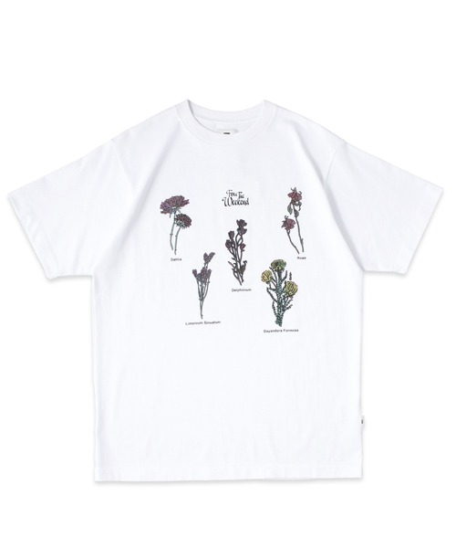 FTW(エフティダブリュー)の「DRY FLOWER S/S TEE(Tシャツ/カットソー・メンズ・チャコール/ライトパープル/ホワイト・MEDIUM/LARGE)」の6枚目の写真