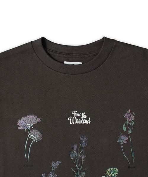 FTW(エフティダブリュー)の「DRY FLOWER S/S TEE(Tシャツ/カットソー・メンズ・チャコール/ライトパープル/ホワイト・MEDIUM/LARGE)」の10枚目の写真