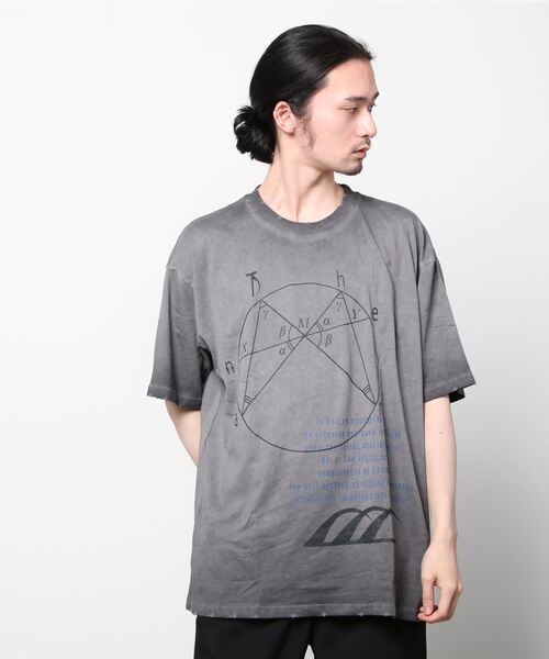 ROYAL FLASH（ロイヤルフラッシュ）の「anThem / アンセム/ ダメージTシャツ①（Tシャツ/カットソー・メンズ・ブラック/グレー・X-LARGE/LARGE/M）」の4枚目の写真