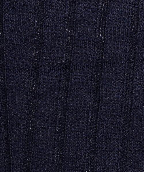 COUP DE CHANCE（クードシャンス）の「◆【洗える/日本製】ホールガーメント(R)Vネックワイドリブニット（ニット/セーター・レディース・ネイビー系6/ホワイト系/ライトグリーン/イエロー・38/34）」の12枚目の写真