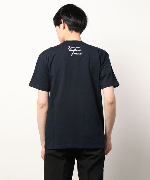 NEW ERA(ニューエラ)の「NEW ERA SSCT MLB(Tシャツ/カットソー・メンズ・ダークグリーン/ネイビー/ブルー/ホワイト×ブルー/ブラック×ホワイト/ホワイト×ネイビー/ブラック×ブルー/ネイビー×ホワイト・M/L/XL)」の14枚目の写真