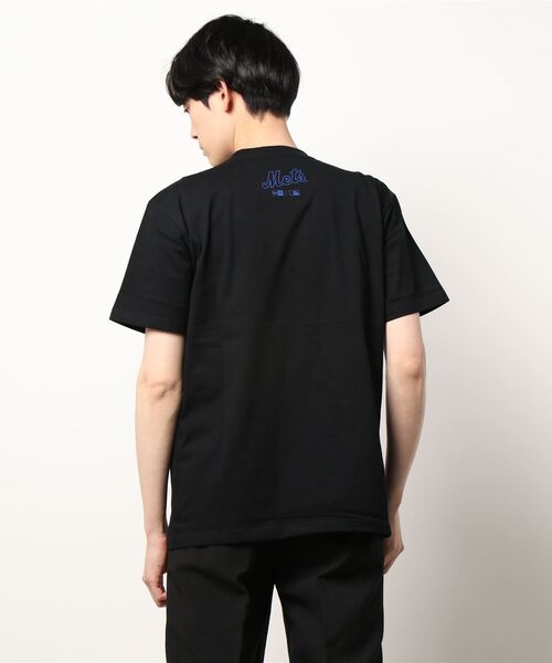 NEW ERA(ニューエラ)の「NEW ERA SSCT MLB(Tシャツ/カットソー・メンズ・ダークグリーン/ネイビー/ブルー/ホワイト×ブルー/ブラック×ホワイト/ホワイト×ネイビー/ブラック×ブルー/ネイビー×ホワイト・M/L/XL)」の17枚目の写真