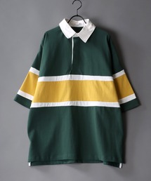 SITRY | Big silhouette Rugby shirt / ビッグシルエット 半袖 ラガーシャツ(ポロシャツ)