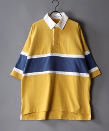 SITRY | Big silhouette Rugby shirt / ビッグシルエット 半袖 ラガーシャツ(ポロシャツ)