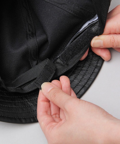 glabella（グラベラ）の「ヴィンテージ風 PU メトロハット（ハット・メンズ・ブラック・FREE）」の13枚目の写真