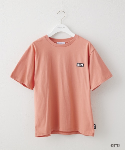 BT21(ビーティーイシビル)の「#【BT21】キャラクターTシャツ(Tシャツ/カットソー・レディース・グリーン系その他/ピンク/ピンク系その他/グリーン/ホワイト系その他/グリーン系その他2/ホワイト・ONE SIZE)」の22枚目の写真