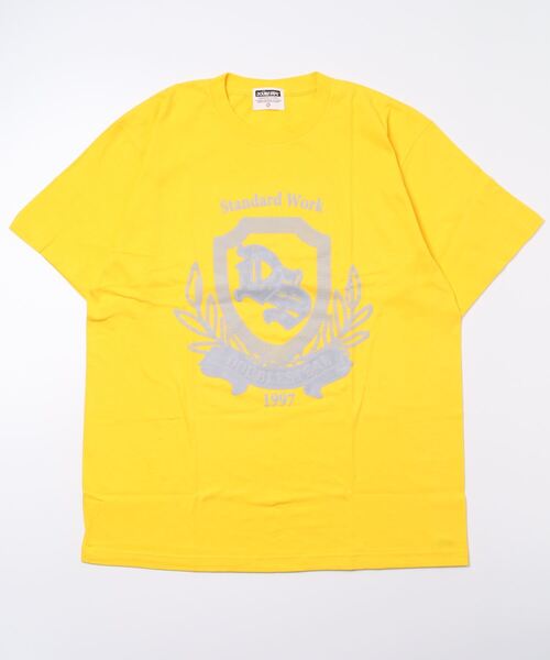 DOUBLE STEAL(ダブルスティール)の「REPLICAstyle LOGO 半袖Tシャツ(Tシャツ/カットソー・メンズ・ホワイト/ブラック/イエロー/ダークブルー・MEDIUM/LARGE/X-LARGE/XX-LARGE)」の20枚目の写真