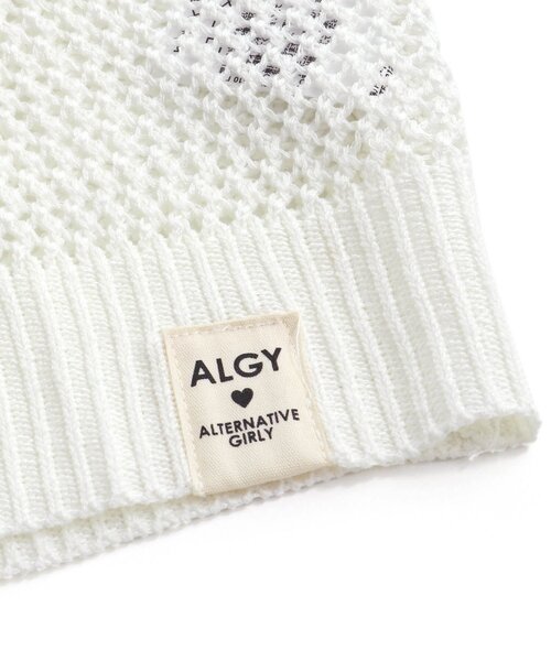 algy（アルジー）の「透かし編みベスト＆接触冷感Tワンピセット（ワンピース・キッズ・ブラック/オフホワイト/ミント・SMALL/MEDIUM/X-SMALL/XX-SMALL/XXX-SMALL）」の17枚目の写真
